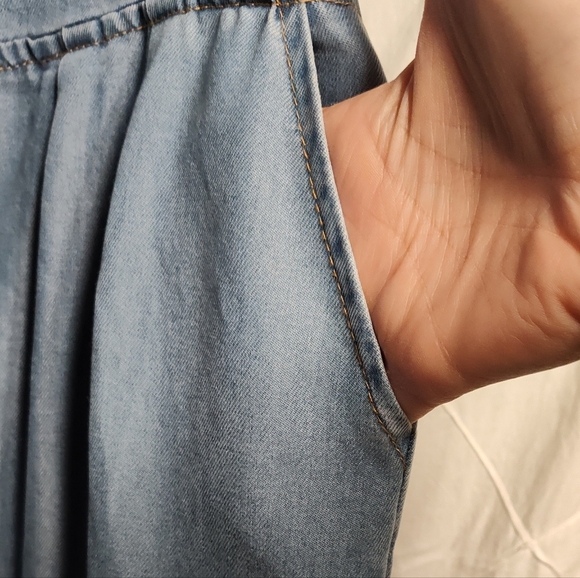 Beautifully Basic Overalls 👖 Blue 💙 Jean NWOT - Picture 12 of 16